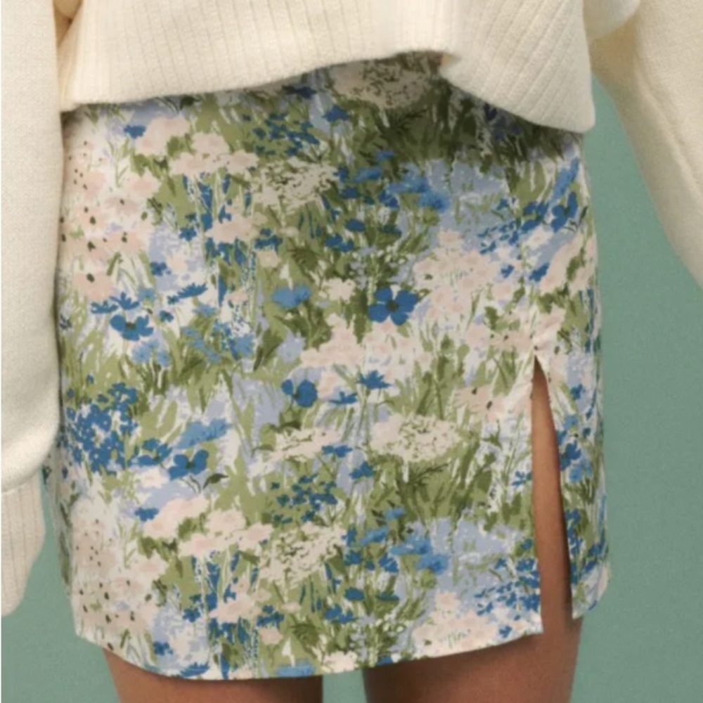 Reformation Margot Mini Skirt